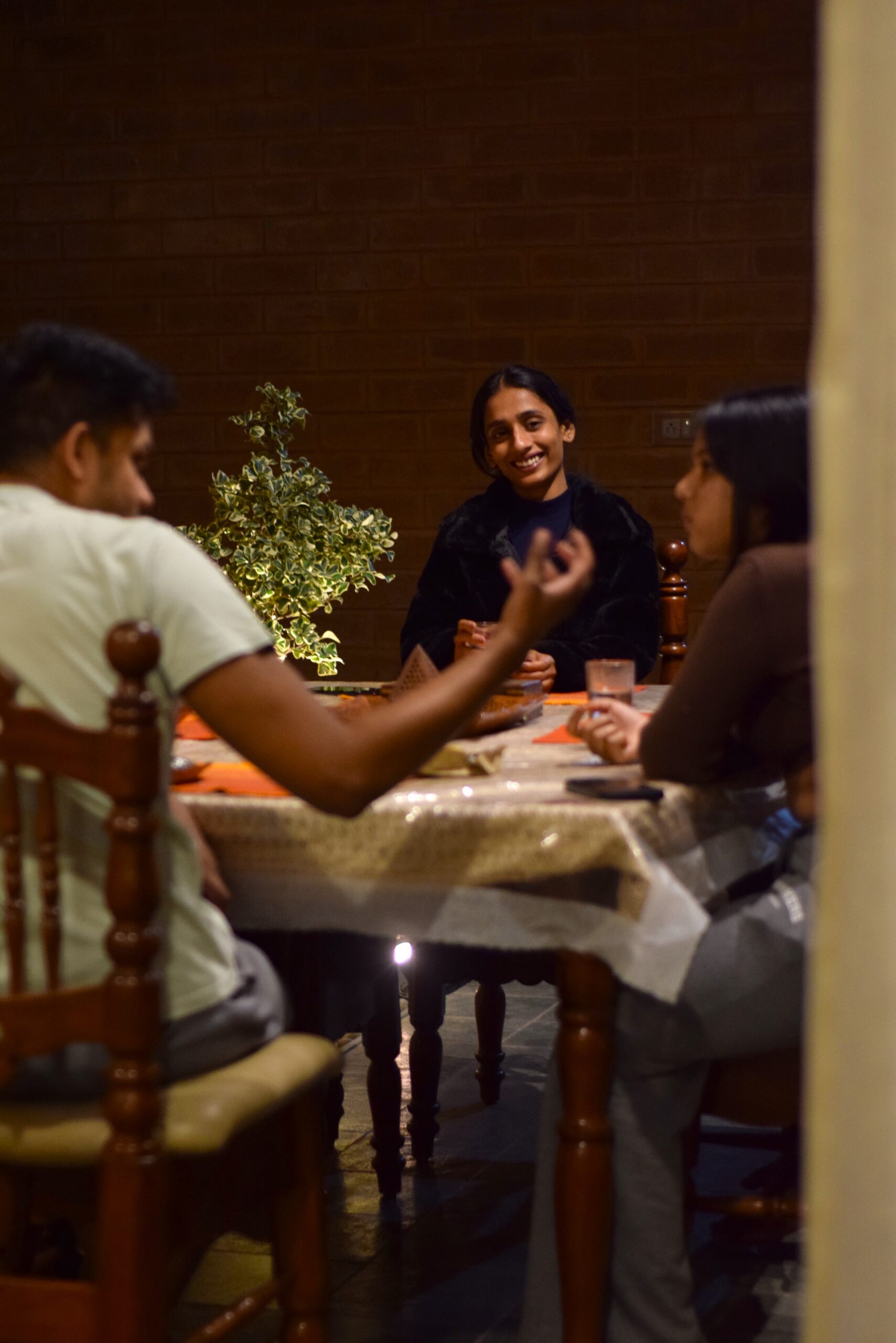 " Good food, great company, and a peaceful atmosphere "